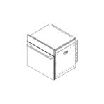 فر برقی 65 لیتری کن مدل E6598 - تصویر 8